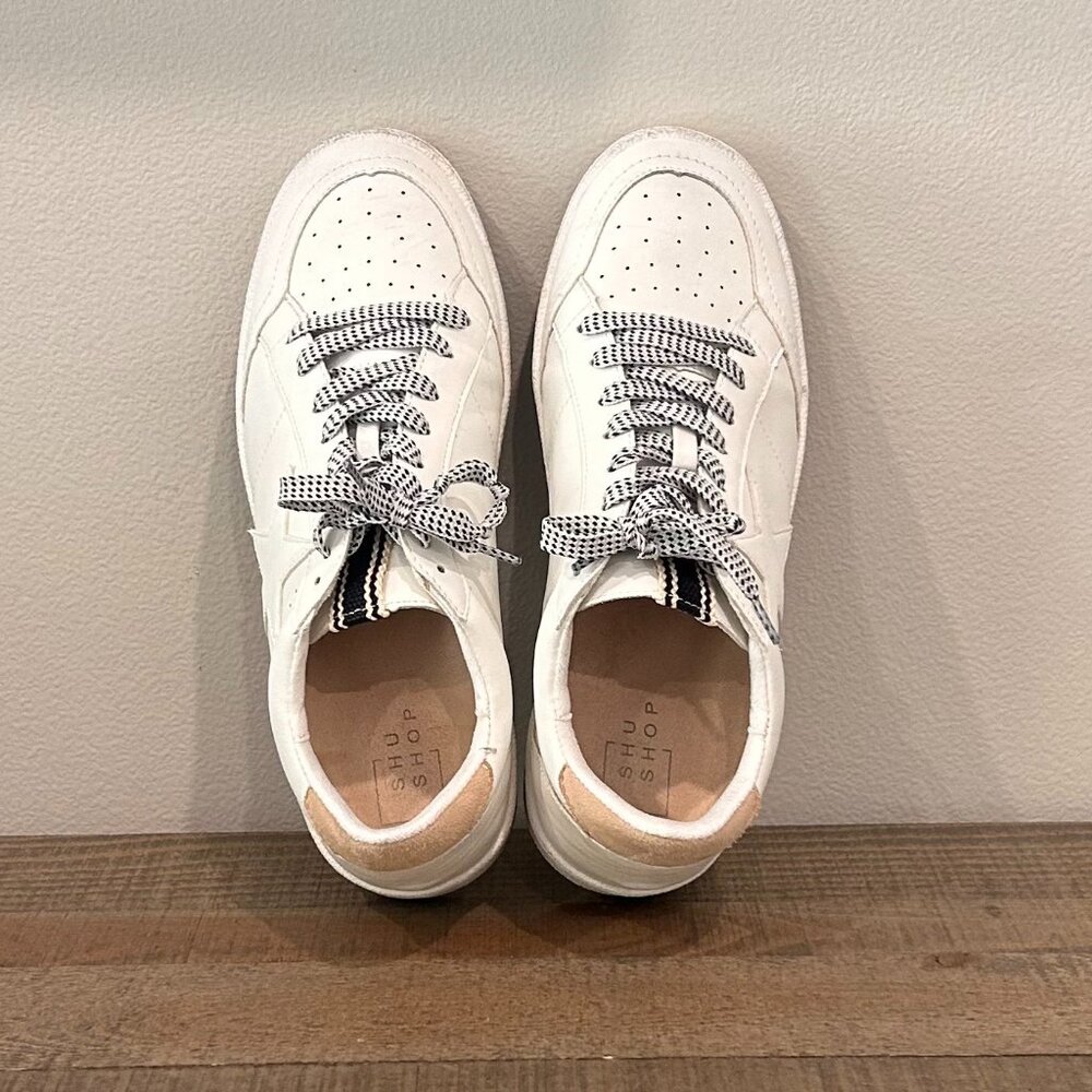 Shu Shop PAZ Sand Suede Sneaker - Picture 2 of 9